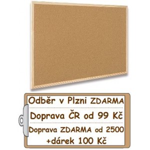 Korková nástěnka 90 x 60 cm dřevěný rám, nástěnná tabule Esselte korek 60 x 90 cm z korku zapichovací na špendlíky 1 m 100 cm