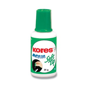 Opravný lak KORES Aqua Soft Tip HOUBIČKA