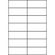 Etikety, 14ks na A4 (2 sloupce x 7 řádků) 100 listů