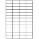 Etikety, 52ks na A4, 52.5 x 21.2 mm, 100 listů