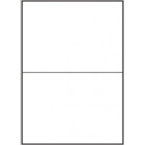 Etikety 2ks na archu A4, 210 x 148 mm, 100 listů