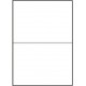 Etikety, 2ks na A4, 210 x 148 mm, 100 listů