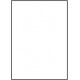 Etikety, 1ks na A4, 210 x 297 mm, 100 listů