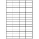 Etikety, 8ks na A4, 48.5 x 16.9 mm, 100 listů