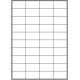 Etikety, 40ks na A4, 52.5 x 29.7 mm, 100 listů