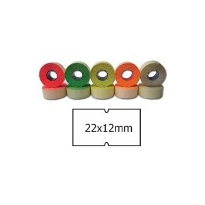 Cenové etikety do kleští zelené samolepící obdélníkové 22x12mm COLA PLY cenová etiketa zelená samolepicí COLAPLY 22 x 12 mm