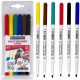Popisovače 1-2 mm na bílé tabule Sada 6 ks popisovačů fixy Centropen 2507 fix popisovač žlutý hnědý fixa žlutá hnědá žluté hnědé
