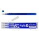 Náhradní náplň do Frixion modrá 0,5 mm, Cena za 1 náplň, přepisovatelný Pilot Roller Clicker modrý F 0,5mm 2059 2058 2067