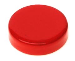 Velký červený magnet válec průměr 26 mm (velké červené magnety 3 cm hříbky barevné hříbek barevný magnetka magnetky