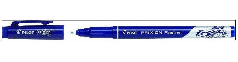 Pilot Frixion 2064 liner modrý přepisovatelný 0,5 mm gumovací modré přepisovatelné pero modrá přepisovatelná Ball Roller