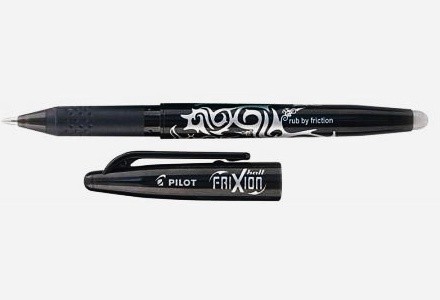 Roller Frixion ball 0,7 mm černý přepisovatelný gumovatelný Pilot gumovací pero černé 0,7mm 2058 2064 2077 23113 Softgrip